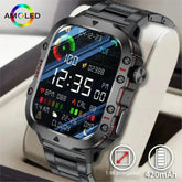 Men’s Waterproof Smartwatch with Bluetooth Calls & Fitness Tracking
